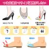 Meidlan Protective Toe Cover, Soft Cushion, Anti-Scratch Silicone Padded, Shoe Size Adjustment, Toe Cap Protection Anti-Slip, 2 Pairs (Spike)