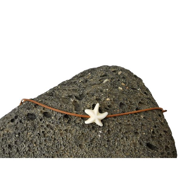 Surferkette Seestern creme verstellbar