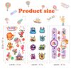ACWOO Temporary Tattoo for Kids, 30 Sheets Watch & Little Monster & Circus Cartoon Tattoo, 390+ Patterns Mixed Style Temporary Tattoo Stickers, Waterproof Fake Tattoo for Birthday Party Bag Filler
