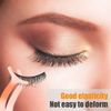 Eyelash Applicator Tool Stainless Steel,Eyelashes Clip for Loading and Unloading False Eyelashes(Rose Gold)