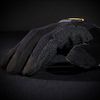 Ironclad Heavy Utility Work Gloves HUG, High Abrasion Resistance, Performance Fit, Durable, Machine Washable, (1 Pair), SMALL Black & Grey