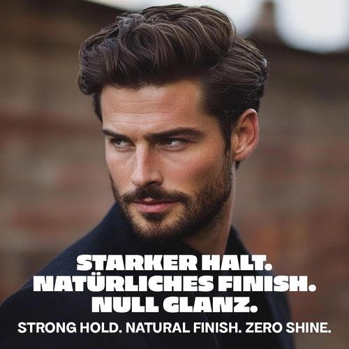 BALI GENTS Matt Paste - Pasta opaca naturale per capelli da uomo priva di silicone, alcool e microplastiche - Pasta opaca premium da uomo per uno styling senza sforzo e un look opaco - Vegan - 100 ml