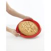Lékué 1210724R01M033 Round Mold, Red, 24 cm