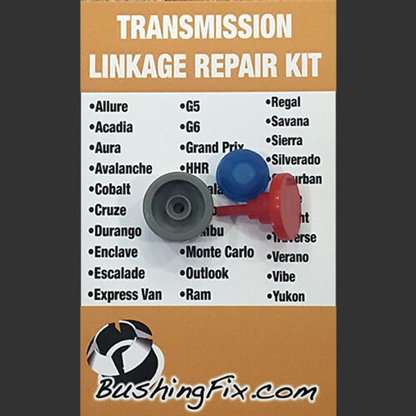 Chevrolet Suburban Transmission Shift Cable Repair Kit w bushing Easy Install