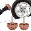 2Pcs Tungsten Buffing Wheels, Bowl Type Grinding Head Tungsten Steel Buffing Wheel for Tire Repair,Grinding Pad Grinder Power tool Accessories