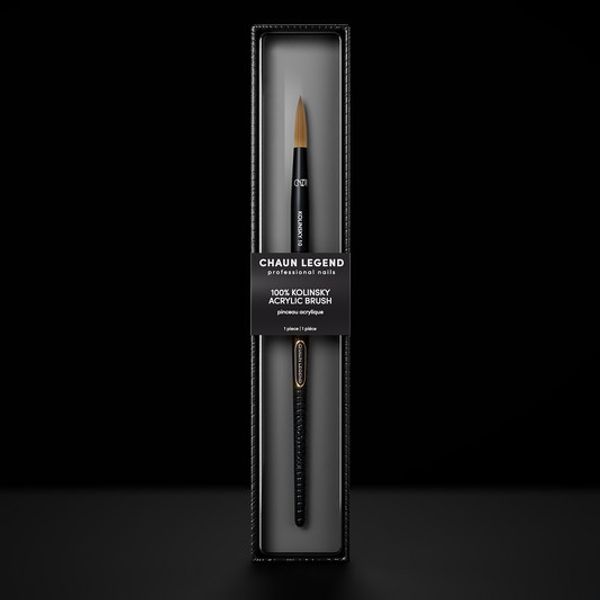 Chaun Legend Professional 100% Kolinsky Acrylic Brush [Handle #10]