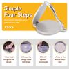 Aluminum Tortilla Maker - Flour & Quesadilla Press, Taco Maker (16cm Silver)