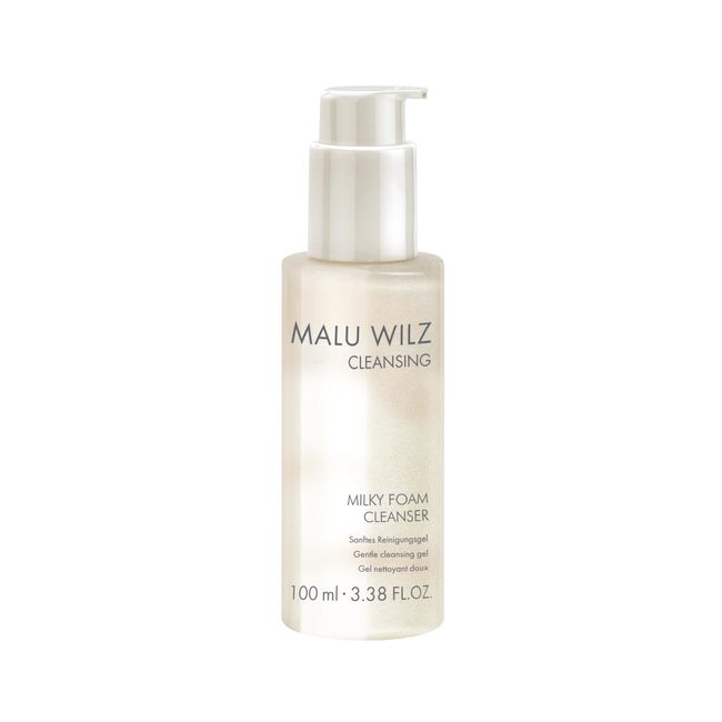 Malu Wilz Milky Foam Cleanser 100ml I Skincare Reinigungslotion für sanfte Gesichtsreinigung I Gesichtsreiniger mit Provitamin B5 für geschmeidige Haut I Vegan