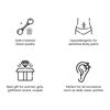 Professional Body Piercing Kit Assorted Jewelry 80 Parts