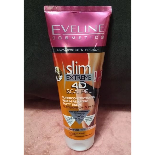 Slim Extreme 4D Scalpel Superconsentrated Serum Reducing Fatty Tissue Cream