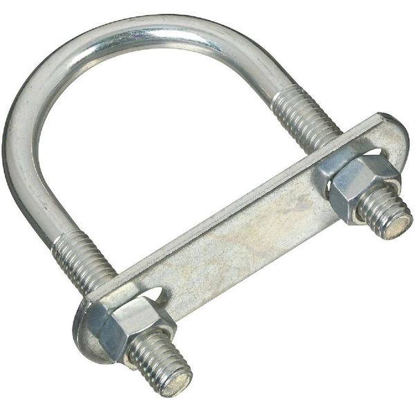 U-Bolt Zn 3/8x2x3-1/2
