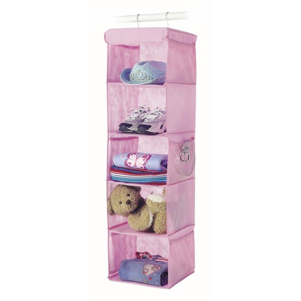 Whitmor 6636-1234-PINK Hanging Accessory Shelves, Pink