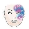 Make-Up Stencils Stars 2