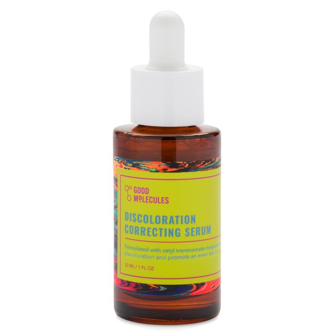 Good Molecules Discoloration Correcting Serum 30ml/1oz - Tranexamic Acid and Niacinamide for Dark Spots, Acne Scars, Sun Damage, Hyperpigmentation, and Age Spots - Fragrance Free, Vegan, and pH 5.5