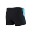 Aquarti Jungen Kurze Badehose mit Einsätzen Seitlich, Farbe: Schwarz/Graphit/Blau, Größe: 158