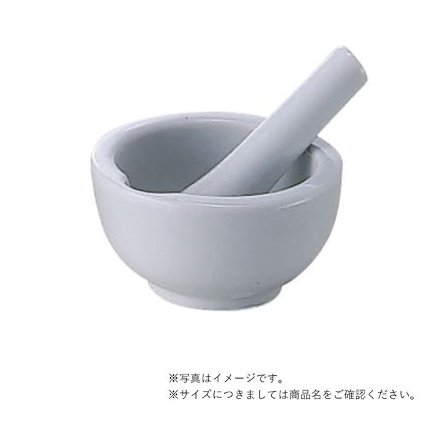 Mortar (Ceramics) with Pestle 120mm 1 set Matsuyoshi Medical Instruments 08-2660-03