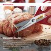 KitchenAid KE351OHERA All Purpose Shears, Stainless Steel, Red/Black
