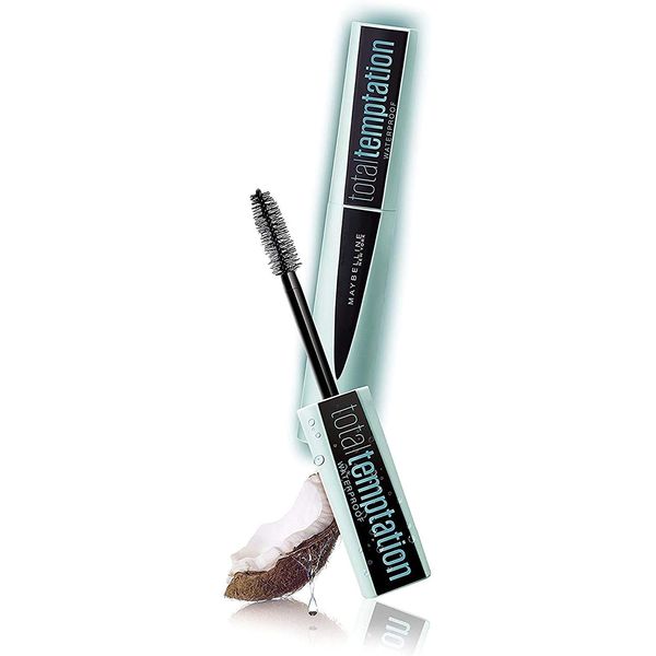 2 x Maybelline New York Total Temptation Waterproof Mascara 9.4ml - Black