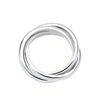 Elli Ring Damen Trio Wickel Basic in 925 Sterling Silber