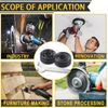 125mm Grinder Angle Spanner Wrench Nut with Angle Grinder Key, Metal Spanner Lock Nut Angle Grinder Accessories, Angle Grinder Spanner Angle Grinder Attachments Compatible with 125mm Angle Grinders