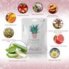 Face Mask Korean Sheet Masks Skin Care Aloe Vera Deep Moisturizing Anti-Aging Anti-Wrinkle Deep Hydration Face Mask Bundle (Pack of 10)