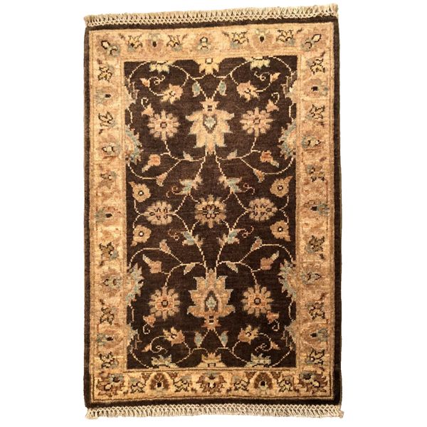 90 x 60 cm | Vintage Handmade Afghan Carpet Door Mat, Small Oriental Wool Rug