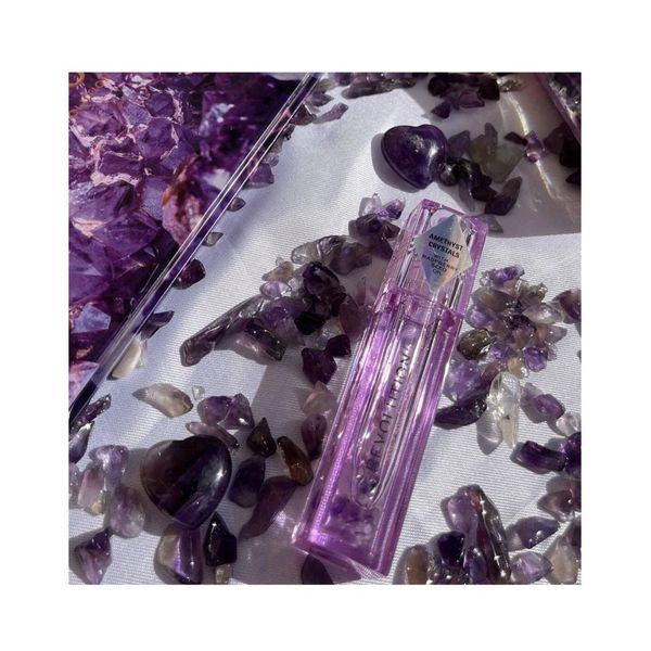 Crystal Aurora Lip Oil With Raspberry Seed Oil.