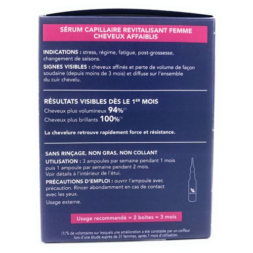 Phyto Phytocyane Anti-Haarausfall-Behandlung, für Damen, 12 x 5 ml