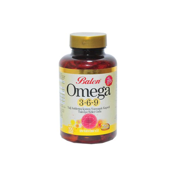 Omega 3-6-9 1585 Mg x 100 Yumuşak Kapsül