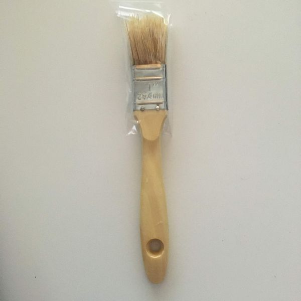 Varnished Paraffin Wax Brush 1"