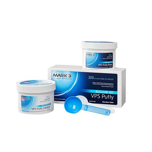 Mark3 3005 VPS Putty Fast Set, 300 mL Base/Catalyst