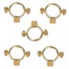 TC 15mm Solid Brass Construction Munsen Ring M10 Pipe Clip Bracket x 5
