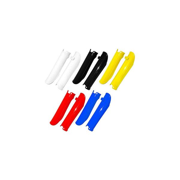 UFO Fork Guard Set (White) Compatible with 96-03 Kawasaki KX250