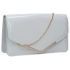 SwankySwans Women's Sara Clutch Bag, White