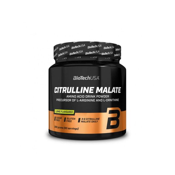 BioTechUSA Citrulline Malate, Lime - 300g