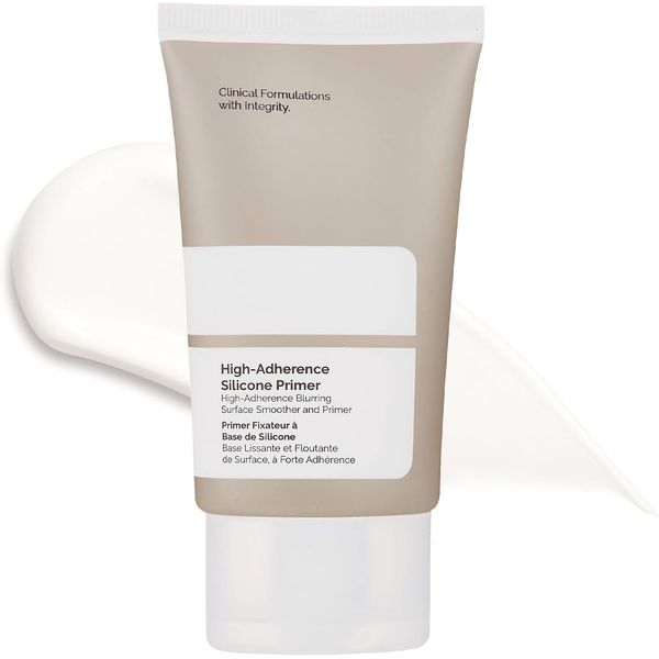 Hydrating Silicone Primer for Dry Skin - High-Adherence Silicone Primer Pore Minimizer, Matte Finish, Long-Lasting & Lightweight Makeup Base, 1 oz/30 mL