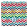 YouCustomizeIt Personalized Retro Chevron Monogram Washcloth