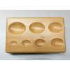 OVAL FORMING BLOCK WOOD DAPPING BLOCK SHAPING TOOL JEWELRY FORMS SHAPE 7 SIZES (E 10) NOVELTOOLS by NOVELTOOLS