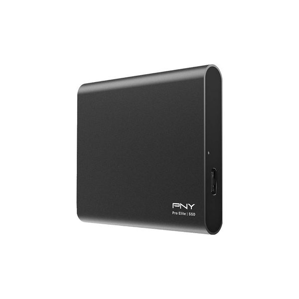 PNY Pro Elite 1TB USB 3.1 Gen 2 Type-C Portable Solid State Drive – (PSD0CS2060-1TB-RB)