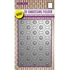 3D Embossing Folder Background Flowers 1 A6
