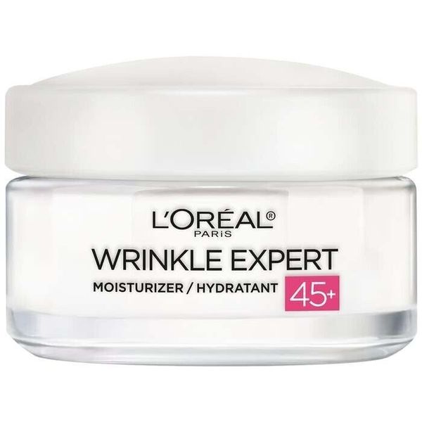 L'OREAL PARIS WRINKLE EXPERT 45+ MOISTURIZER CREAM 1.7OZ