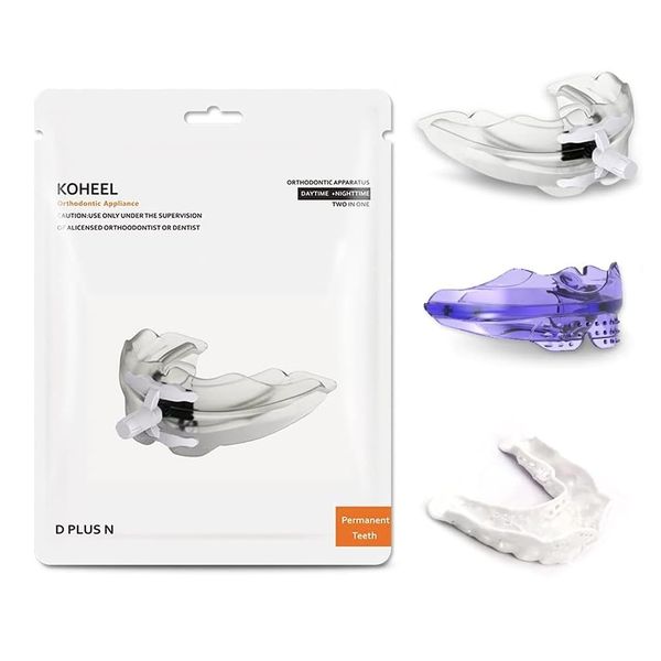 KOHEEL DN Teeth Braces for Crooked Teeth, Crossbite, Overbite and Gap Teeth
