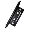 ~Flat Black~🚪Non-mortise Hinges, Finial Tips - (10 Hinge Lot)  2" W/ screws💥