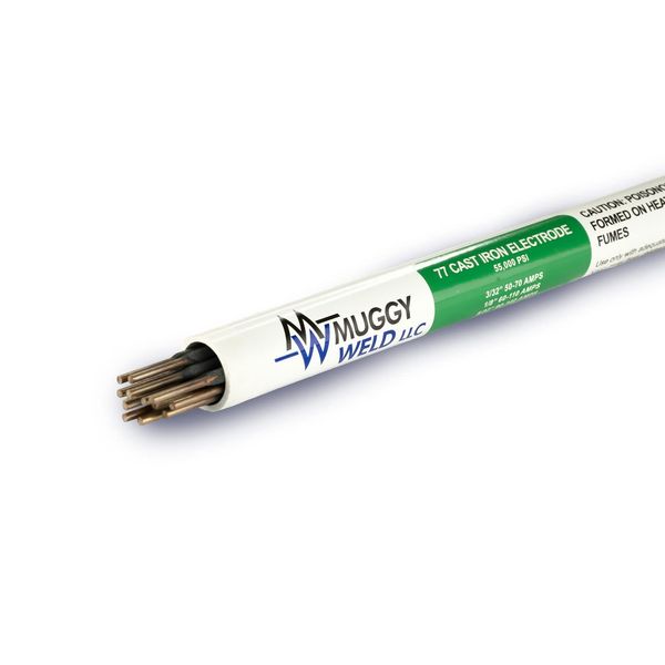 77 Cast Iron Welding Rod Kit 1/2 lb (3/32" diameter)