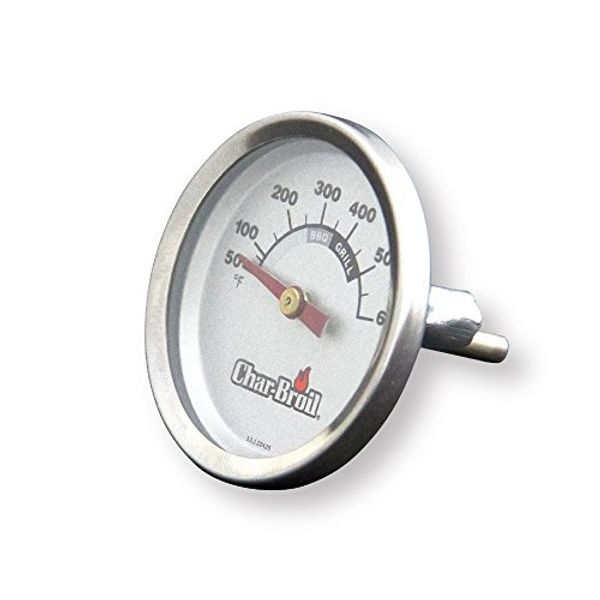 Char-Broil 7484426P06 Temperature Gauge, Standard, Silver