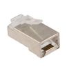 NavePoint CAT6A Ethernet RJ45 Plug, FTP, 50 Pack, C6A-8P8C, CE Compliance
