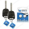 2 Replacement for Lexus 2006 2007 2008 RX400h Remote Car Keyless Entry Key Fob