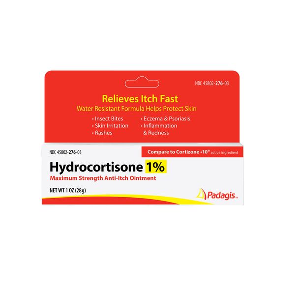 HYDROCORTISONE 1% OINTMENT 28GM PERRIGO/PADAGIS