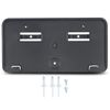 [1 Pack] Car Front License Plate Frames Mounting Bracket Tag Holder Compatible with 12-18 Ford Focus,Matte Black