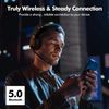 Trucker Bluetooth 5.0 Wireless Headset With Noise Cancelling Mic For Phones PC
